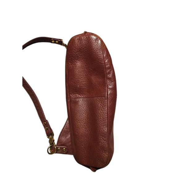 Hobo Brown Leather Shoulder Bag One Size - Picture 9 of 16
